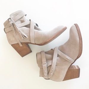 Sam Edelman leather ankle booties